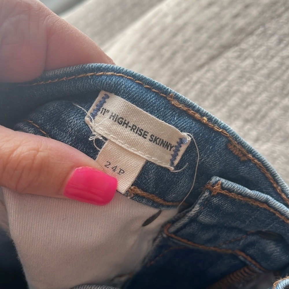 “Madewell: High Rise Skinny Jeans size 24p” - Picture 3 of 8